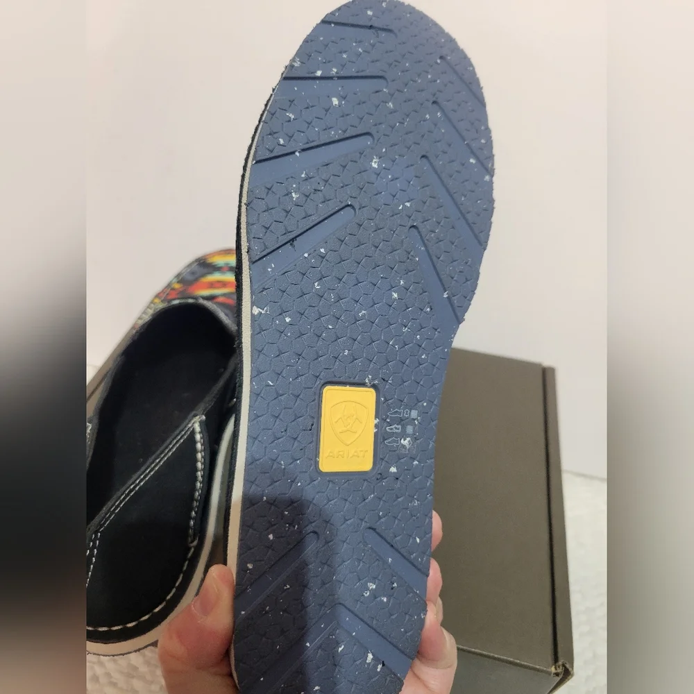 Nwb Ariat CRUISER LOAFERS Deepest Aztec 11